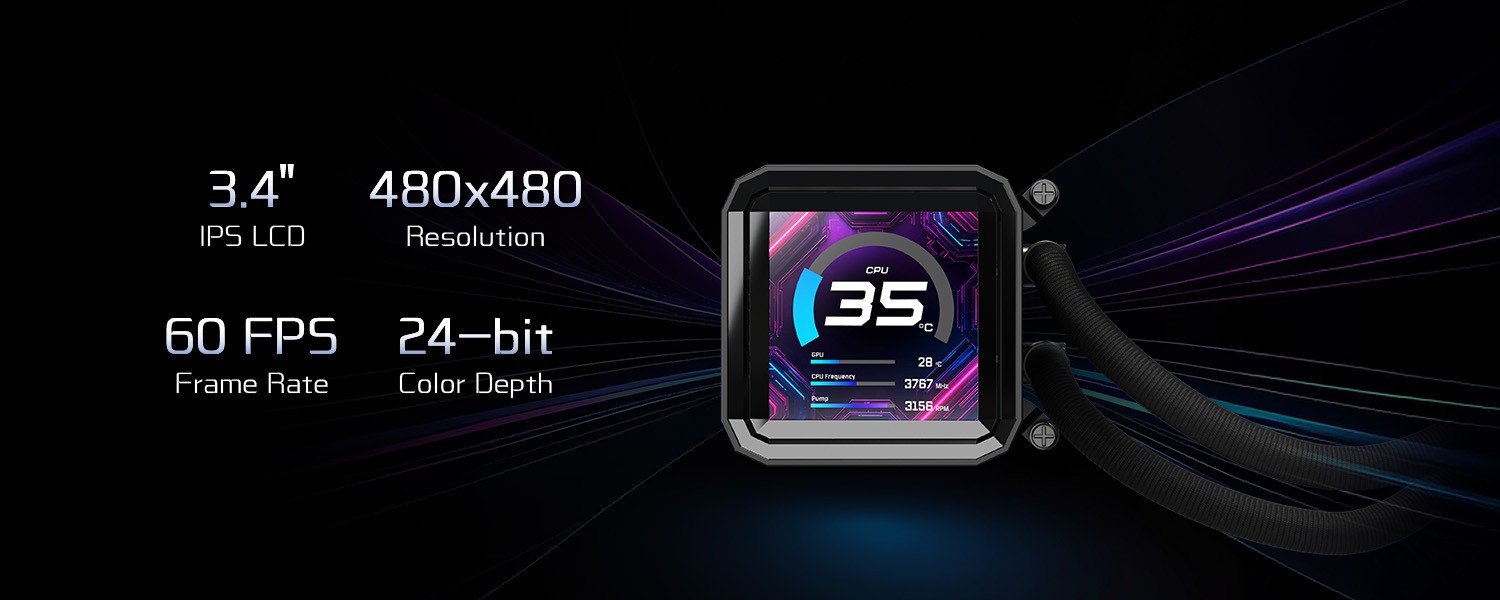 3.4 Full-Color LCD Display